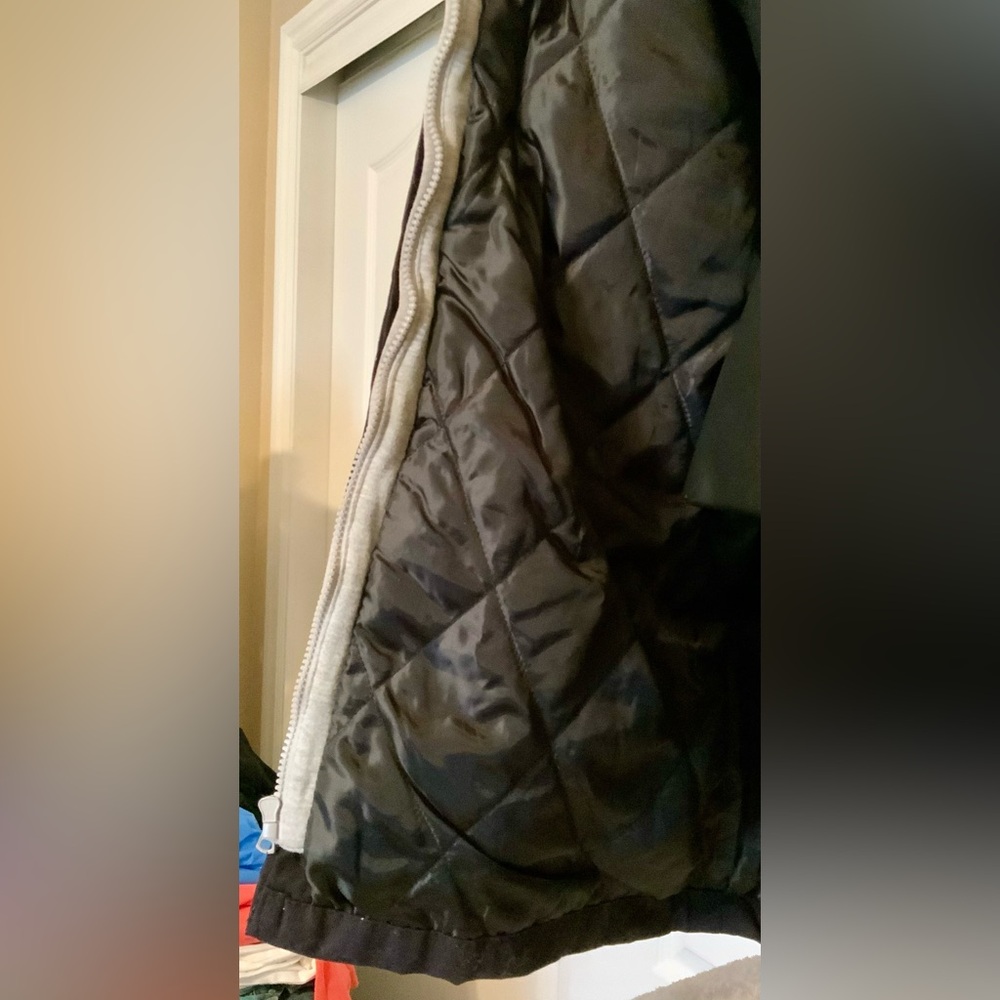 Genuine Dickies Men's Jacket Quilted & Fleece lined Hooded Black sz L/G (42-44) - Picture 6 of 12